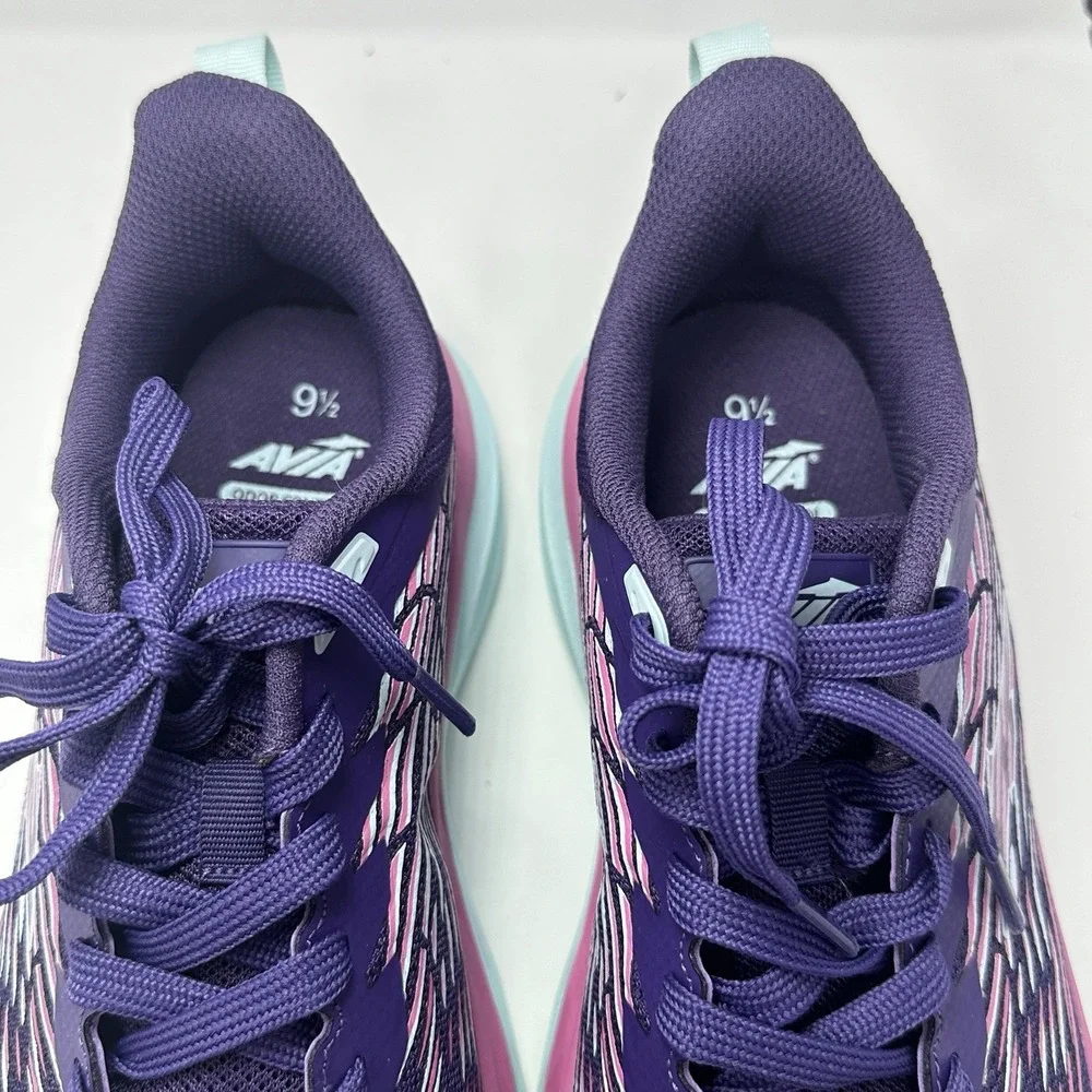 Avia Jumbo Women's‎ Running Sneakers Shoes Purple Pink Odor Control Size 9.5